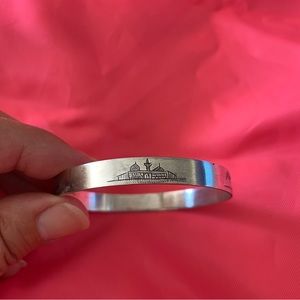 Antique Engraved Silver Bracelet